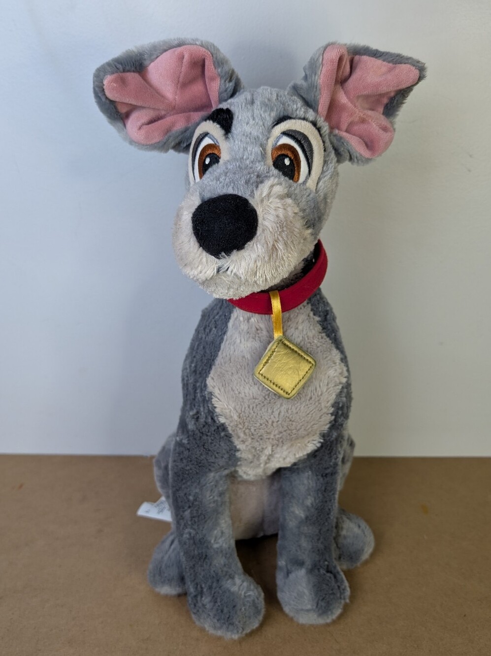 Disney Store Lady & The Tramp 16" Tramp Plush Toy